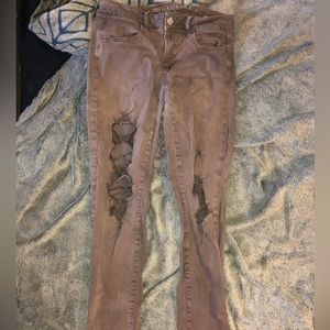 AE brown jeans